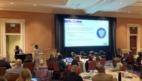 Jamie Ceman and Myla Edmond present at the SLE at AMA 2024.